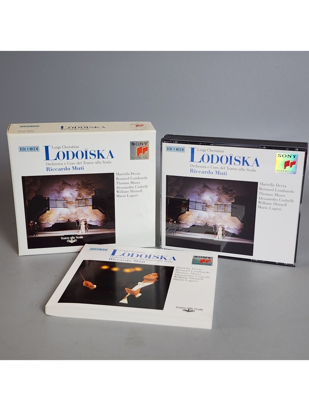 Luigi Cherubini - Lodoiska CD (2 Discs) Riccardo Muti Sony Classical Ricordi